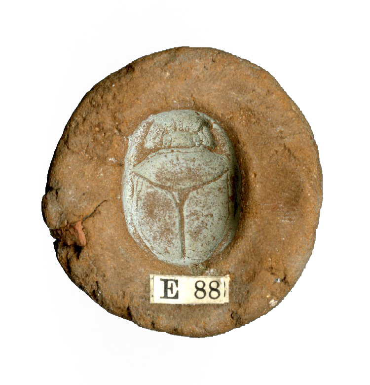 Abdruckform für einen Skarabäus aus Ton | © British Museum